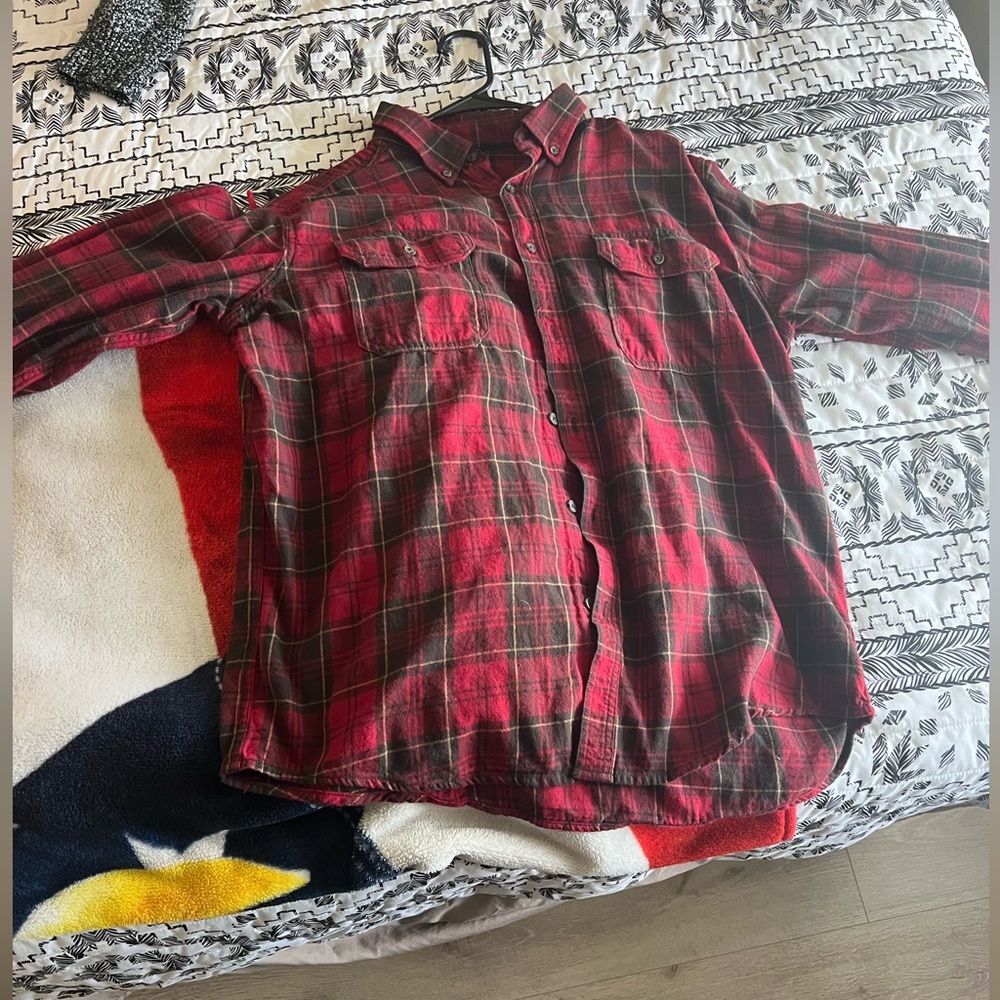 Selling a long sleeve Vans button down dress shirt. Worn 3 times..